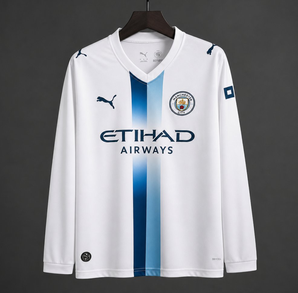 Maillot 26/27 Manchester City Extérieur Manches Longues