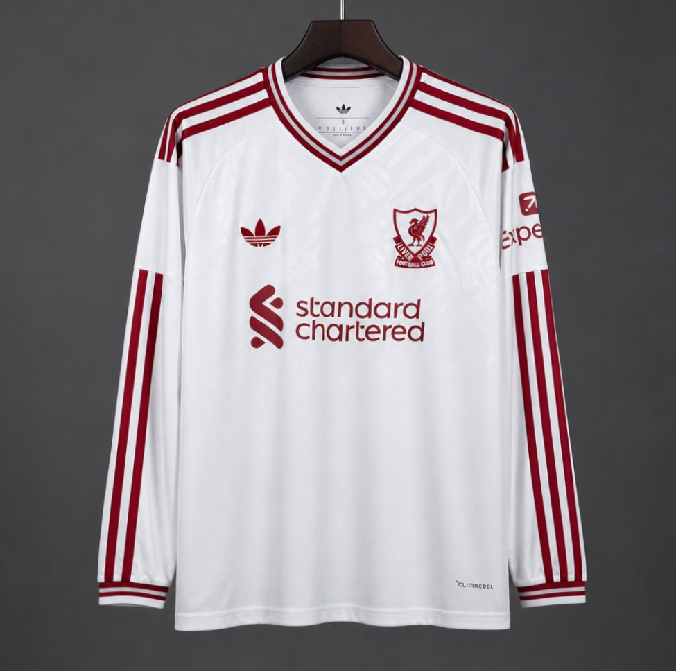 Maillot 26/27 Liverpool Extérieur Manches Longues