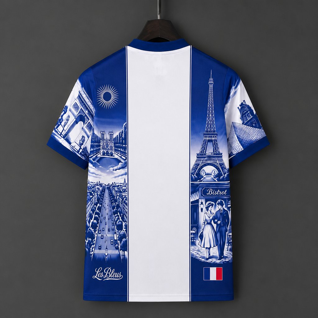 Maillot 2026 France Paris Special Edition Polo Collar