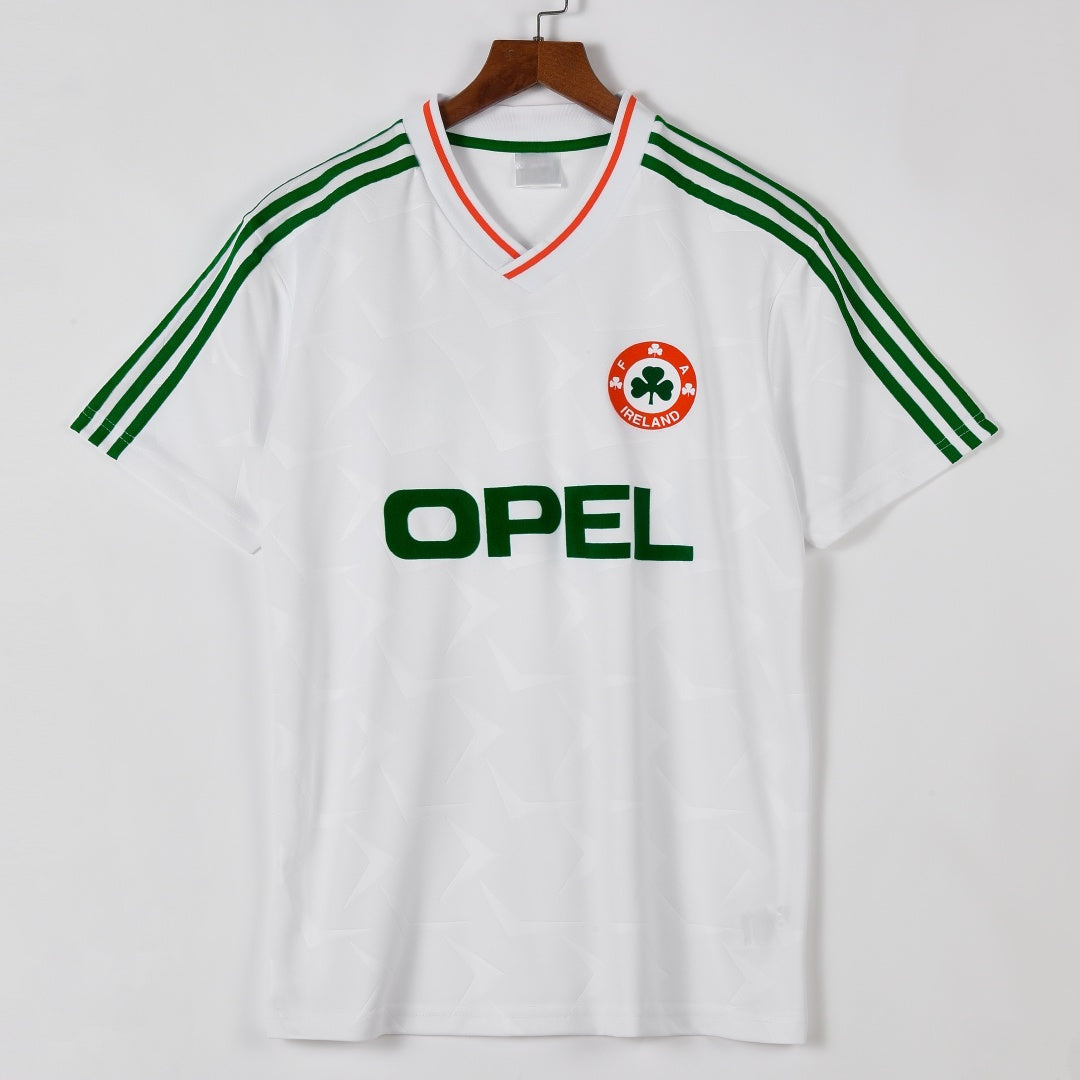 1990-1992 Maillot Ireland Extérieur Retro