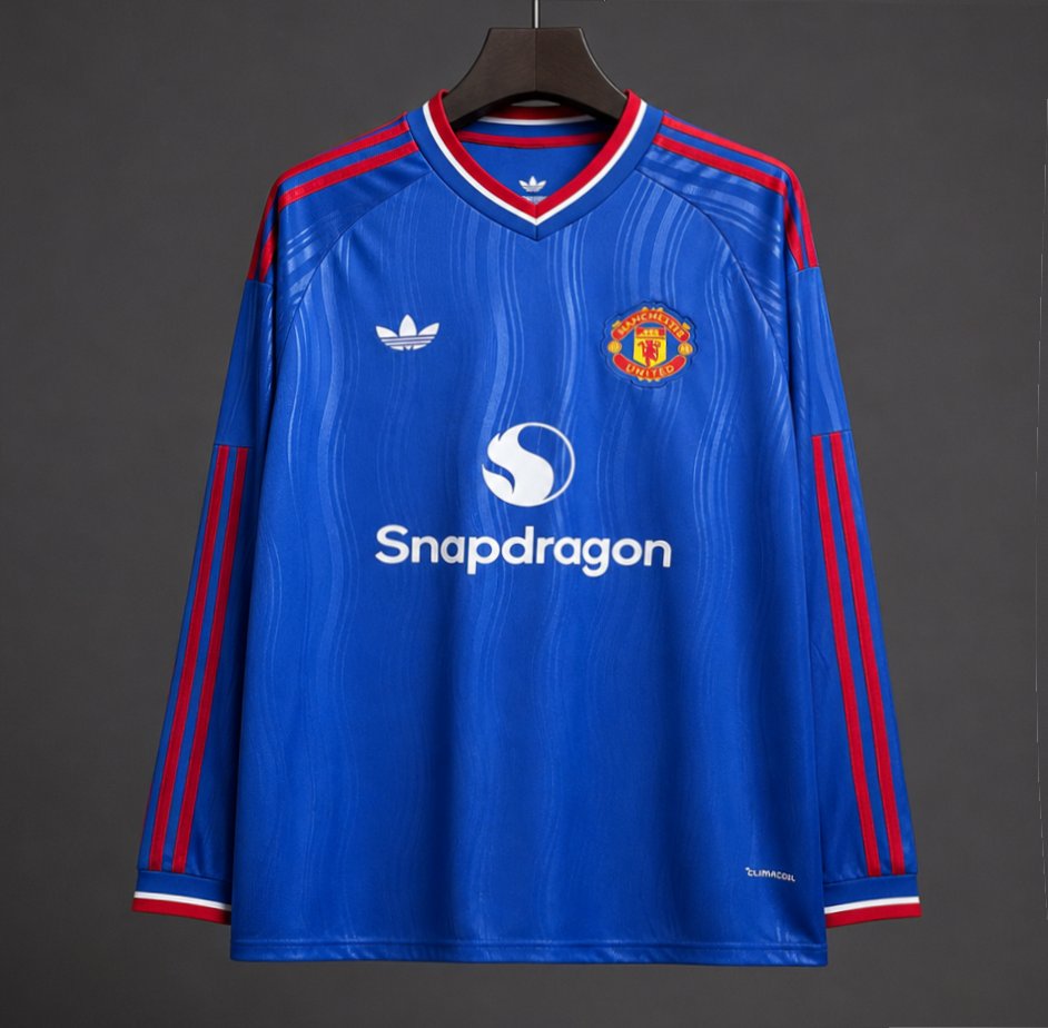 Maillot 26/27 Manchester United Extérieur Manches Longues