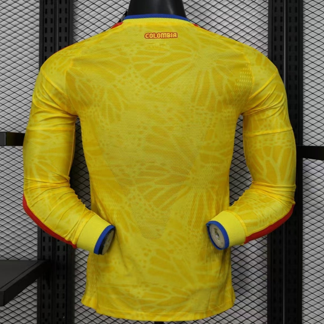 Maillot 25/26 Colombie Domicile player Manches Longues