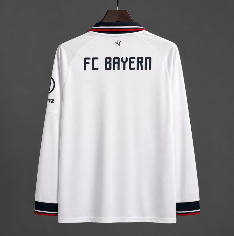 Maillot 26/27 Bayern Munich Extérieur Manches Longues