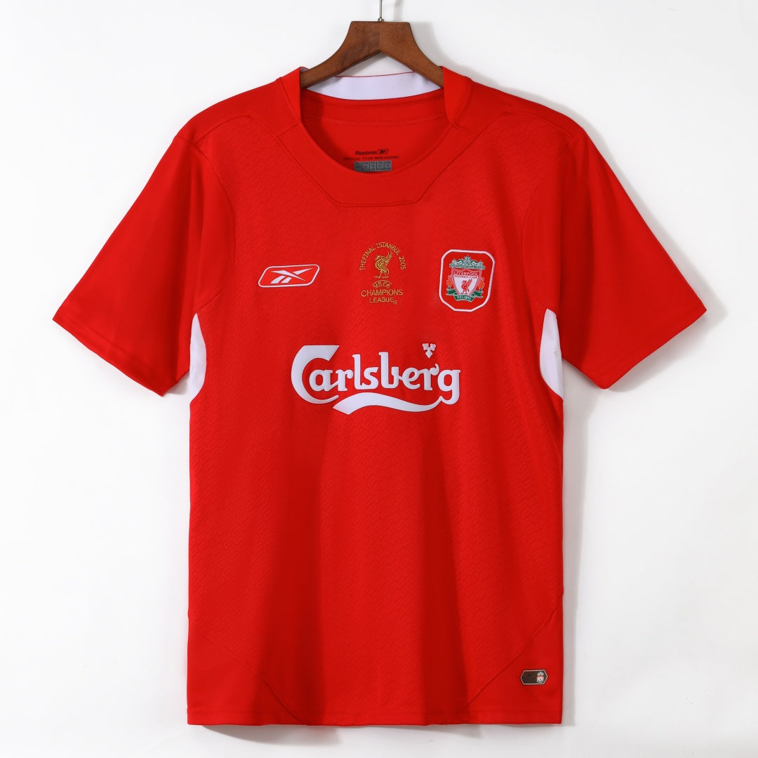 2004-2005 Maillot Liverpool Domicile Retro