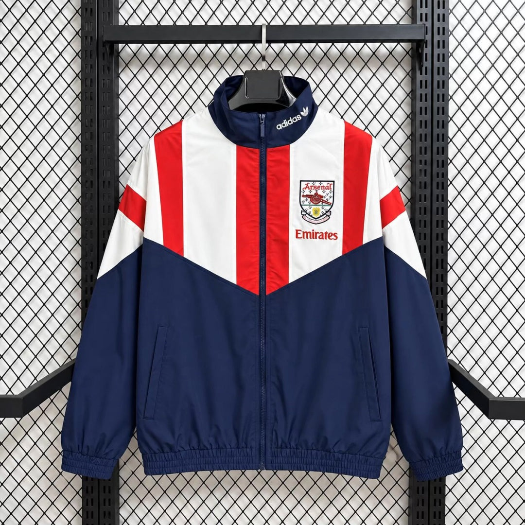 Veste coupe-vent réversible Arsenal blue