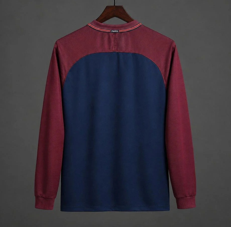 2017-2018 Maillot PSG Domicile Retro Manches Longues