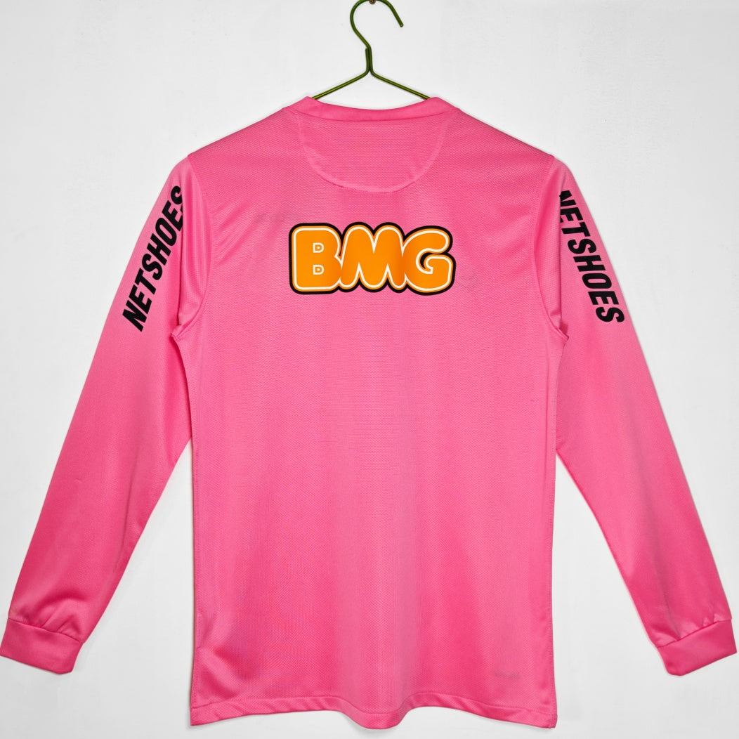 Maillot 2011/2012 Santos Retro rose Manches Longues