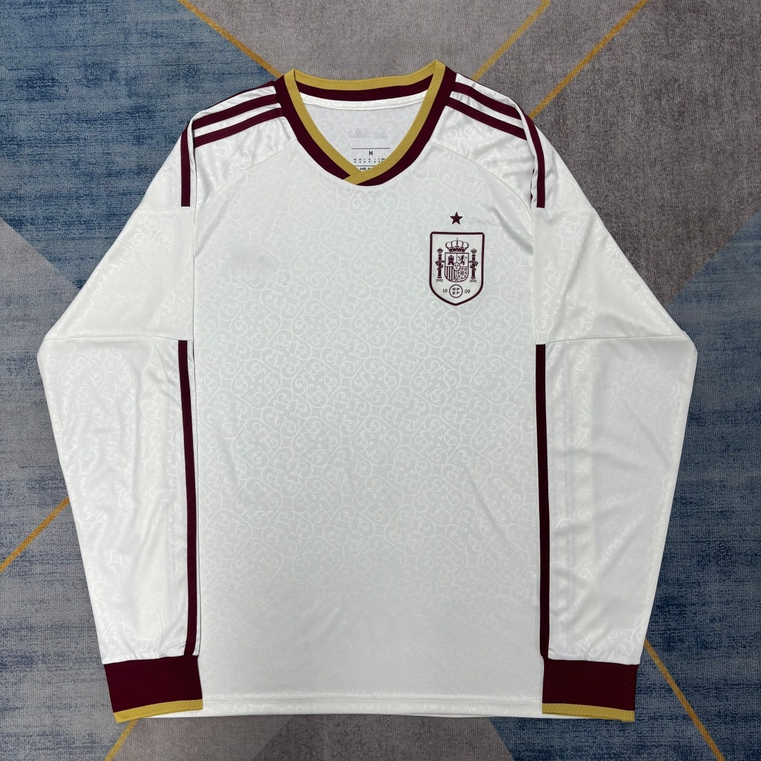 Maillot 2026 Espagne Extérieur Manches Longues