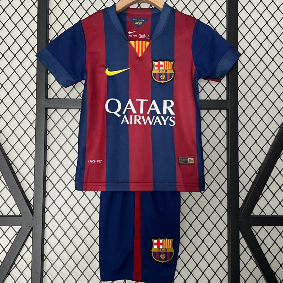 2014-2015 Ensemble Enfant Barcelone Domicile Rétro
