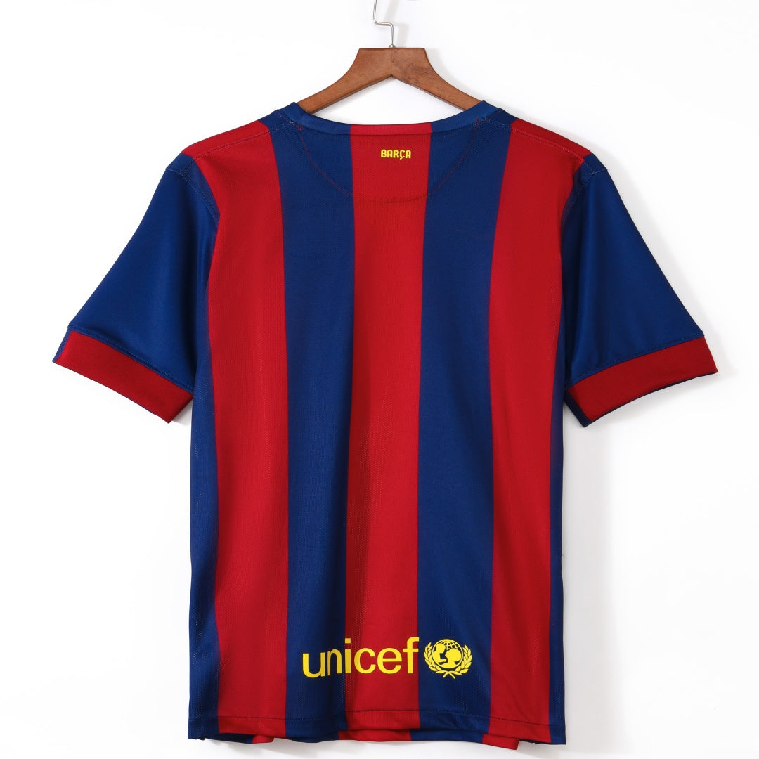 2014-2015 Maillot Barcelone Domicile Rétro