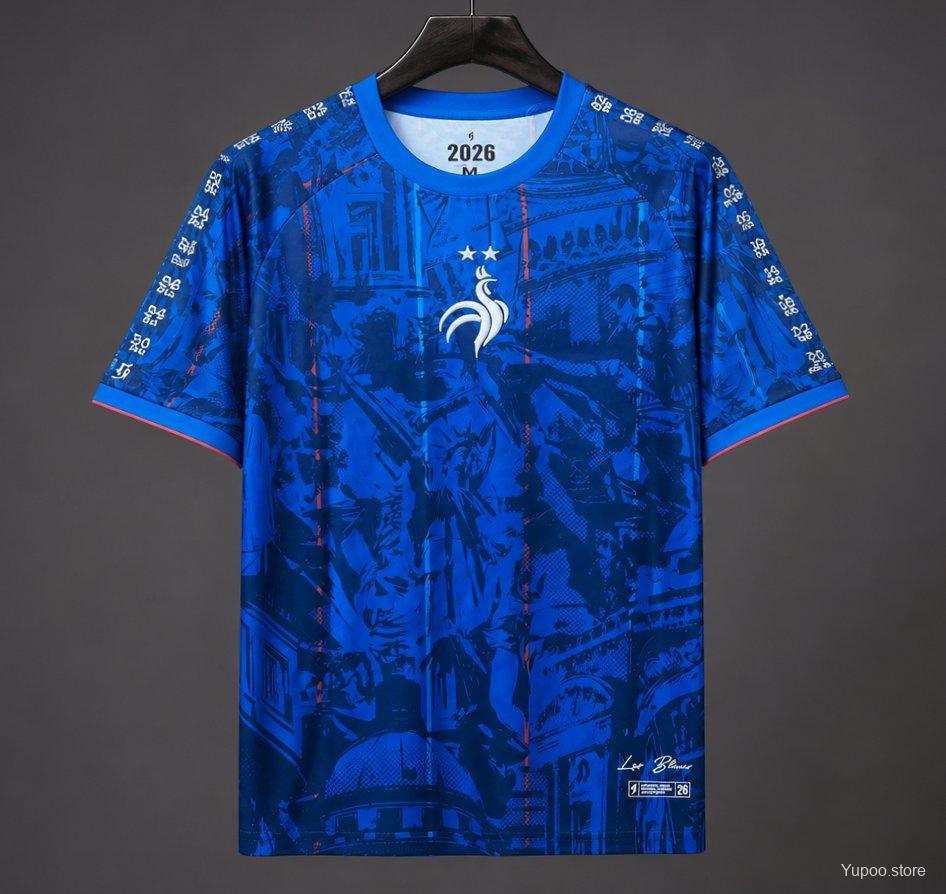 Maillot 2026 France 'Les Bleus' Heritage