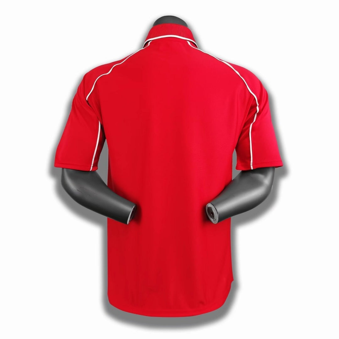 2000-2001 Maillot Liverpool Domicile Retro