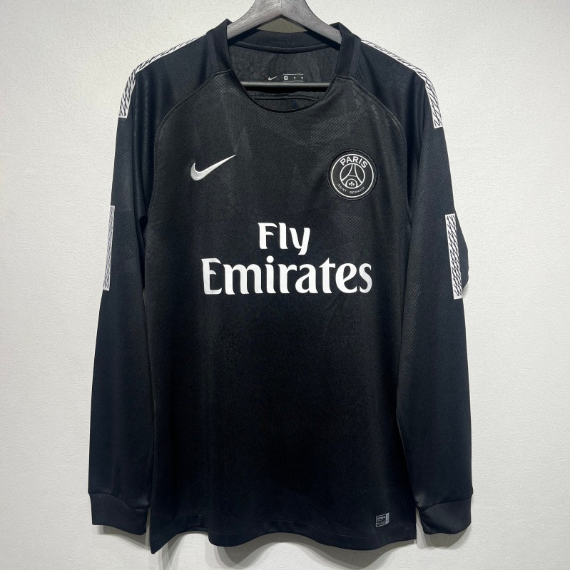 2017-2018 Maillot PSG Third Retro Manches Longues