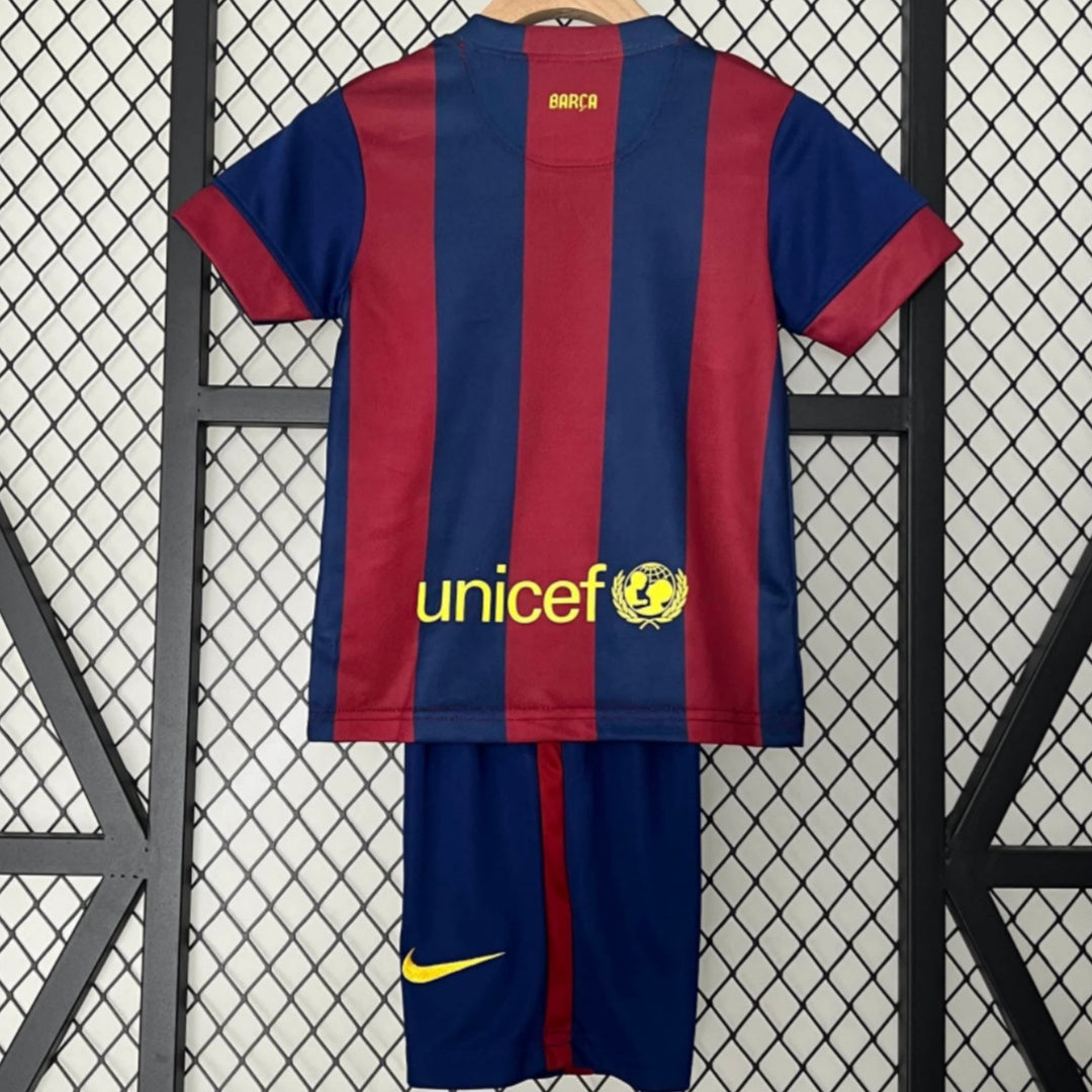 2014-2015 Ensemble Enfant Barcelone Domicile Rétro