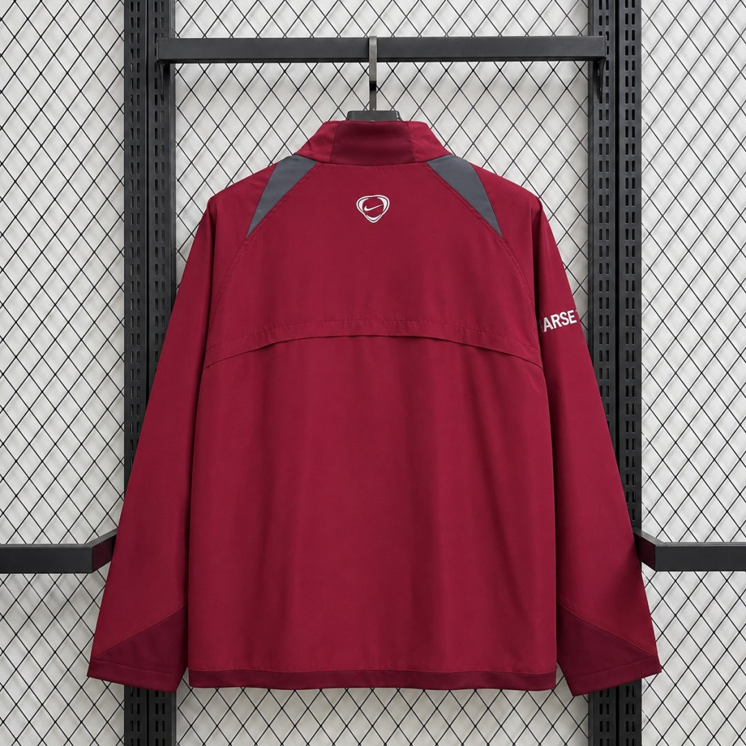 Veste coupe-vent réversible Arsenal red