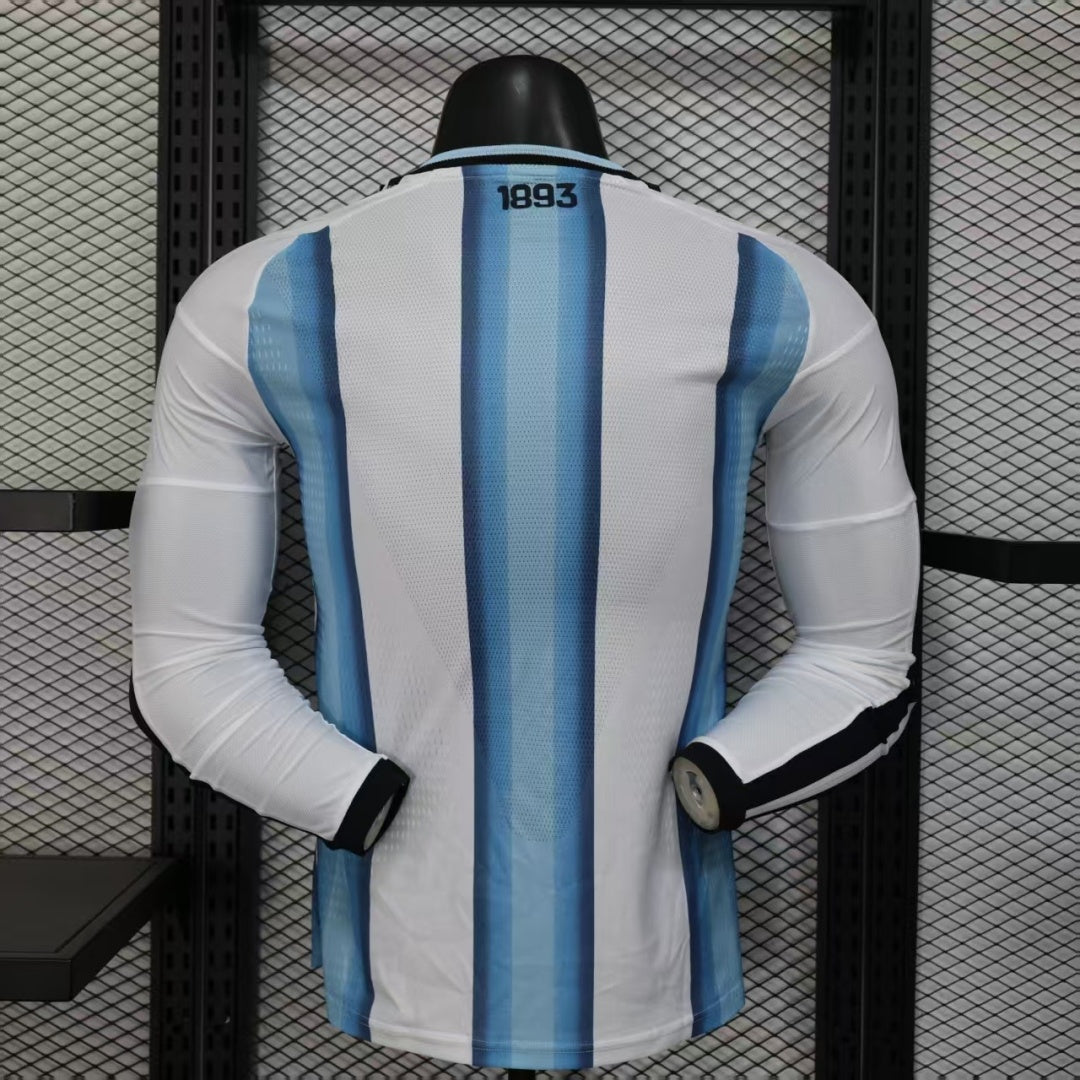 Maillot 25/26 Argentine Domicile player Manches Longues