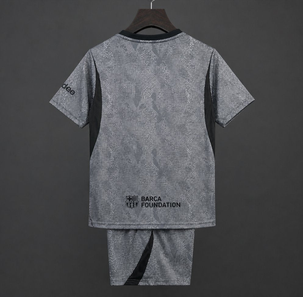 26/27 Ensemble Enfant Barcelone Goalkeeper Grey