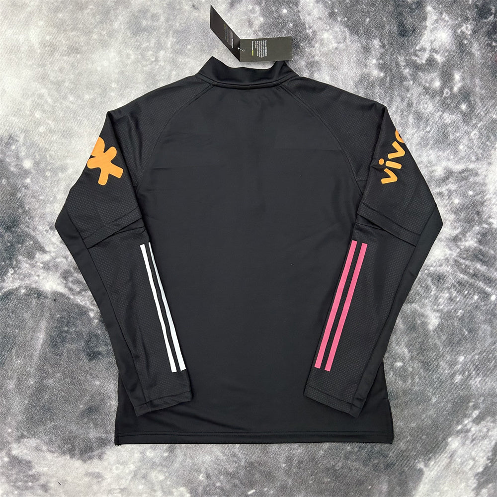 Veste du Brésil Zippé 2026 Longues training black
