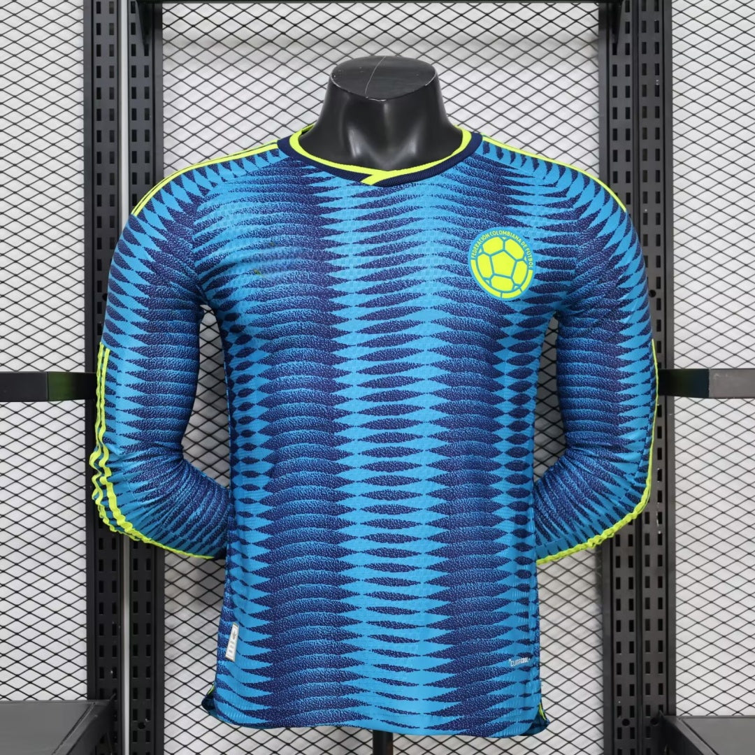 Maillot 2026  Colombie Extérieur player Manches Longues