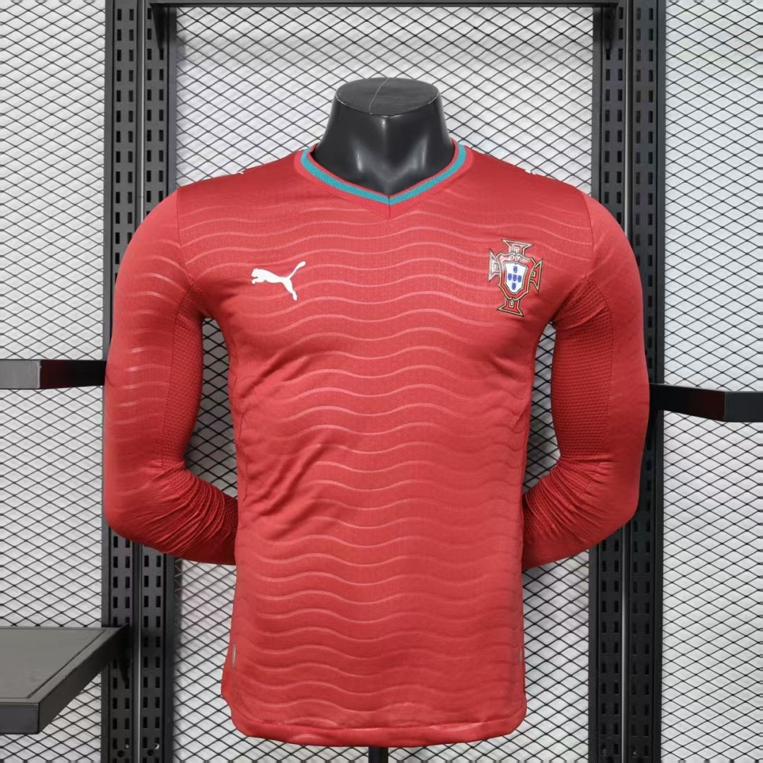 Maillot 25/26 Portugal   Domicile player Manches Longues