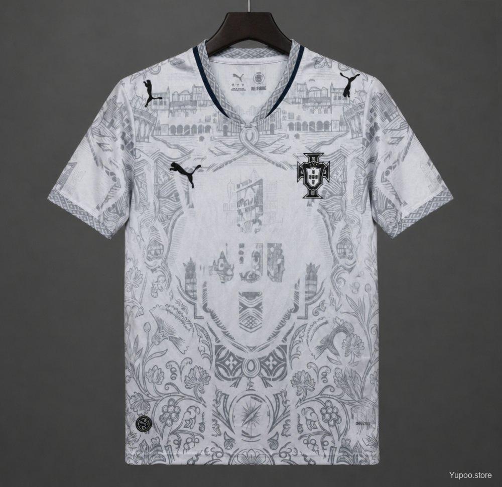Maillot  26/27  Portugal Portugal White Spécial