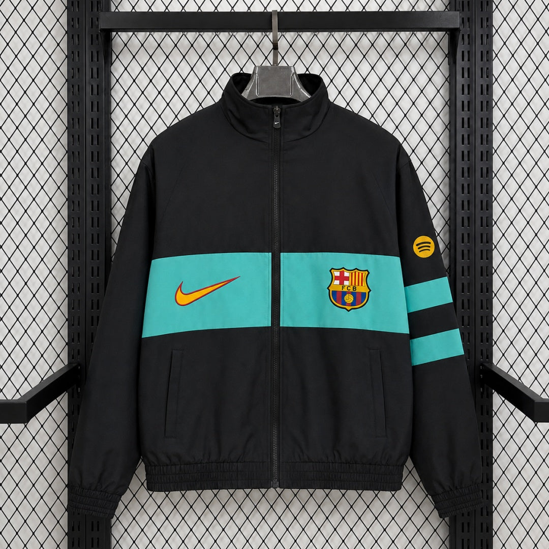 Veste coupe-vent réversible Barcelone Black