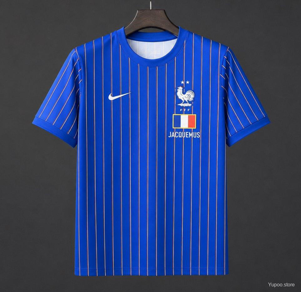 Maillot  2026 France x Jacquemus Blue Special Edition
