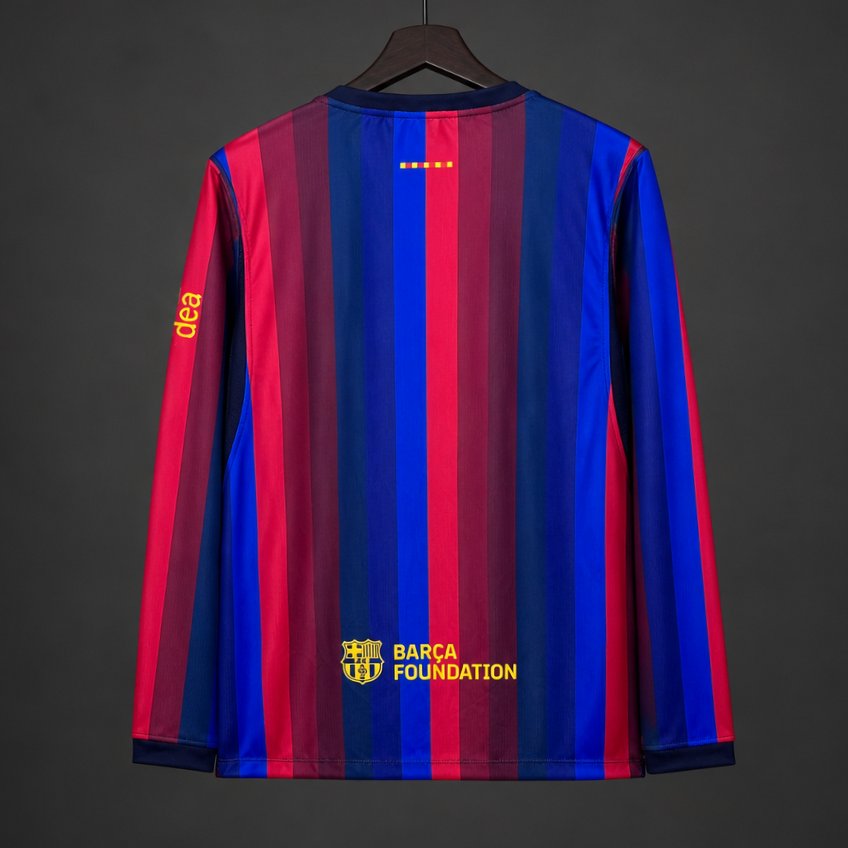 Maillot 26/27 Barcelone Domicile  Manches Longues