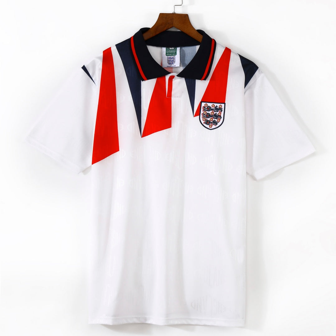 1992 Maillot England  Domicile Retro