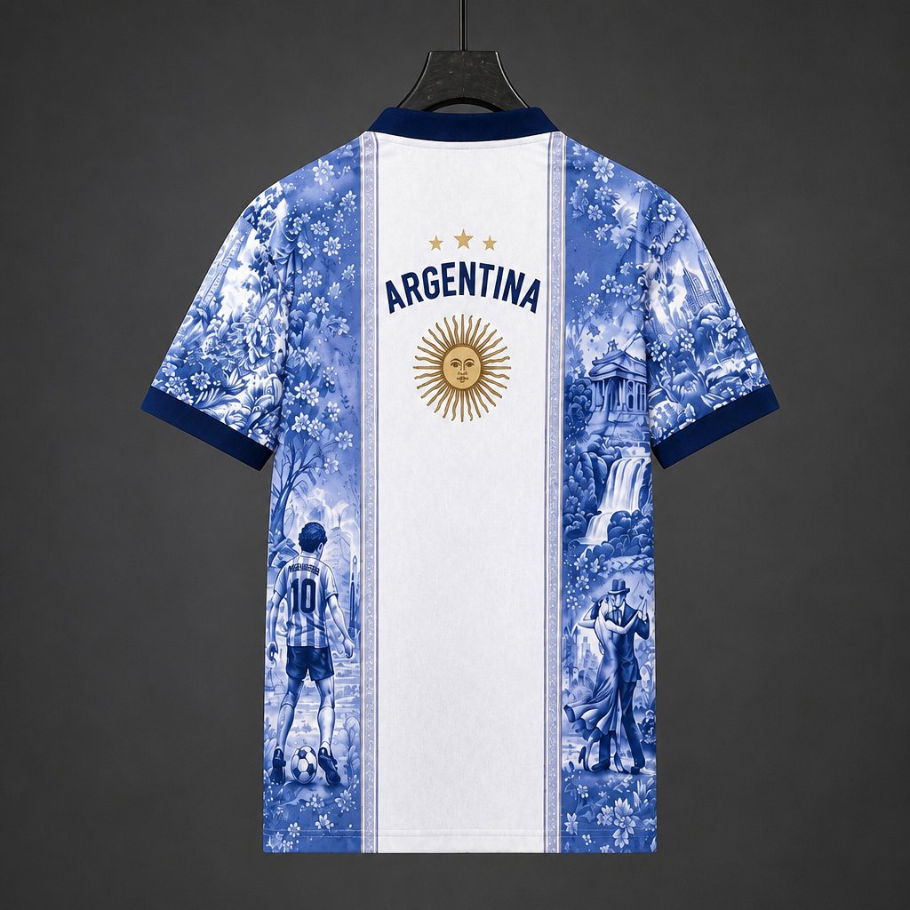 Maillot 2026 Argentine Special Edition Polo Collar