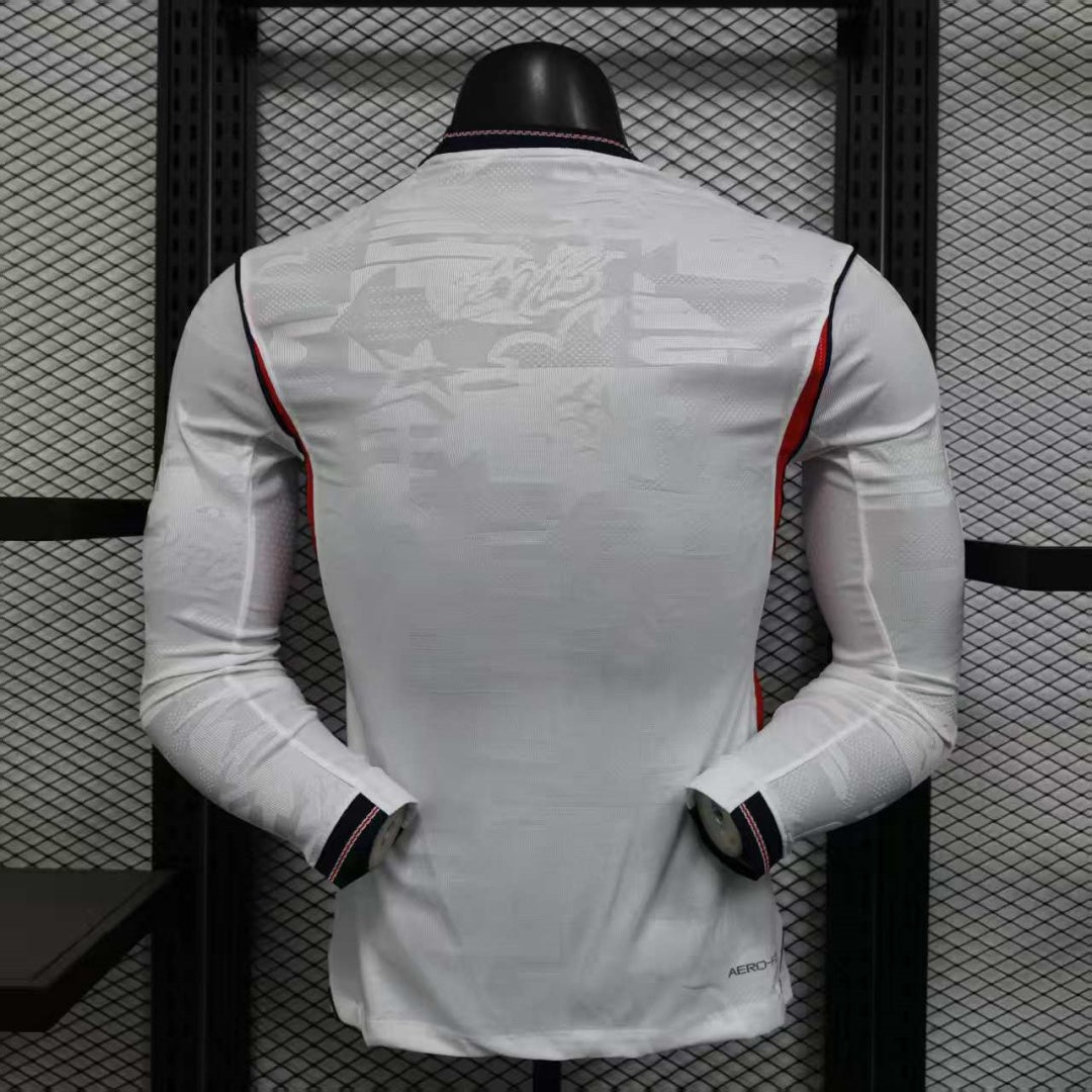 Maillot 25/26  England Domicile player Manches Longues