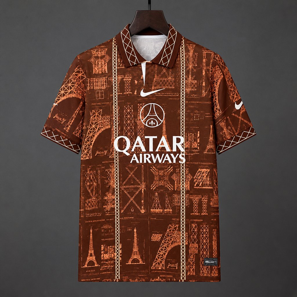 Maillot 26/27 PSG Special Edition Dark Red Jersey