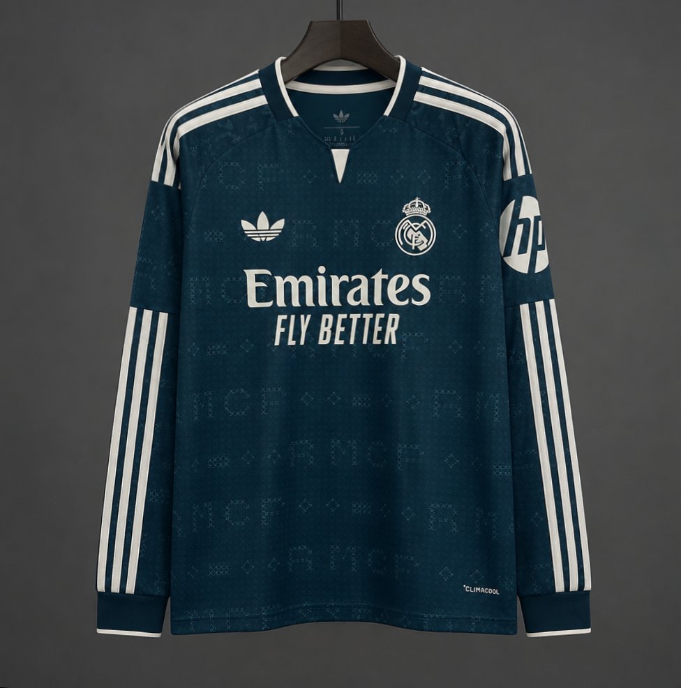 Maillot 26/27 Real Madrid Extérieur  Manches Longues