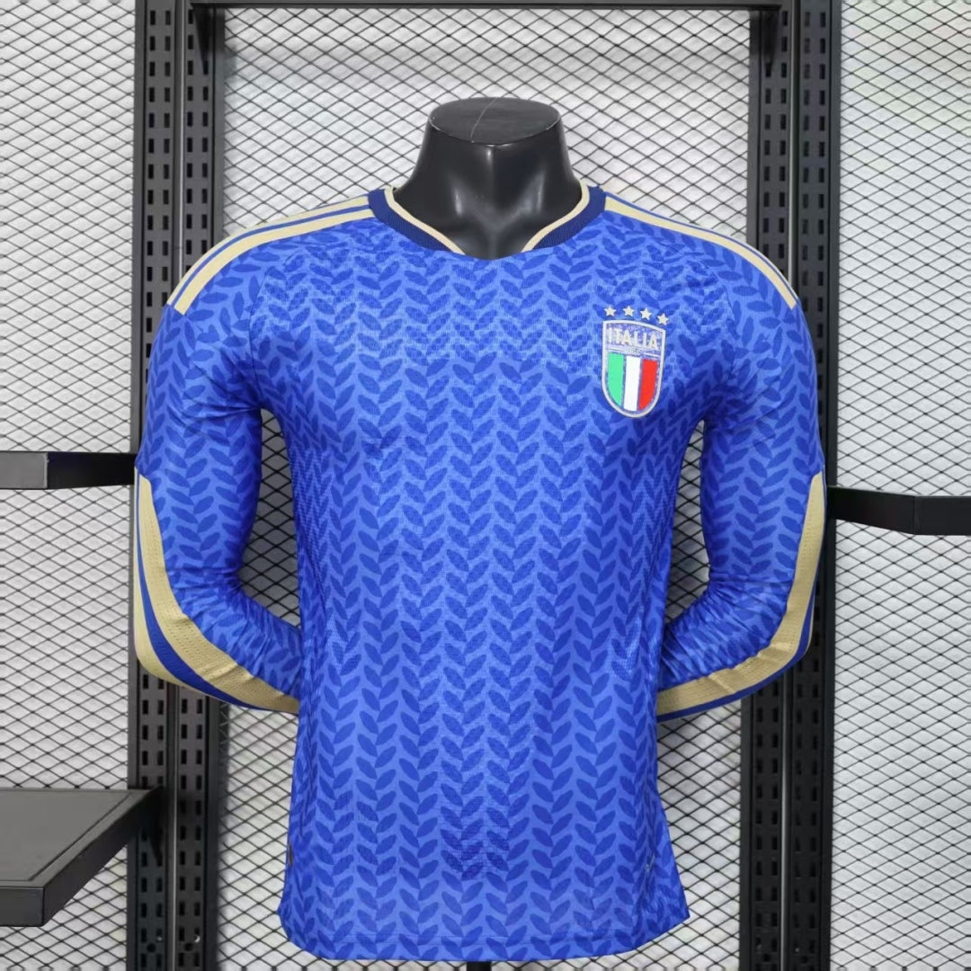 Maillot 25/26 Italie Domicile player Manches Longues