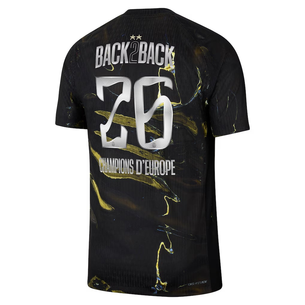 Maillot 25/26 PSG  Night Edition Stadium Champions -fan Version  (⭐⭐) back2back -26