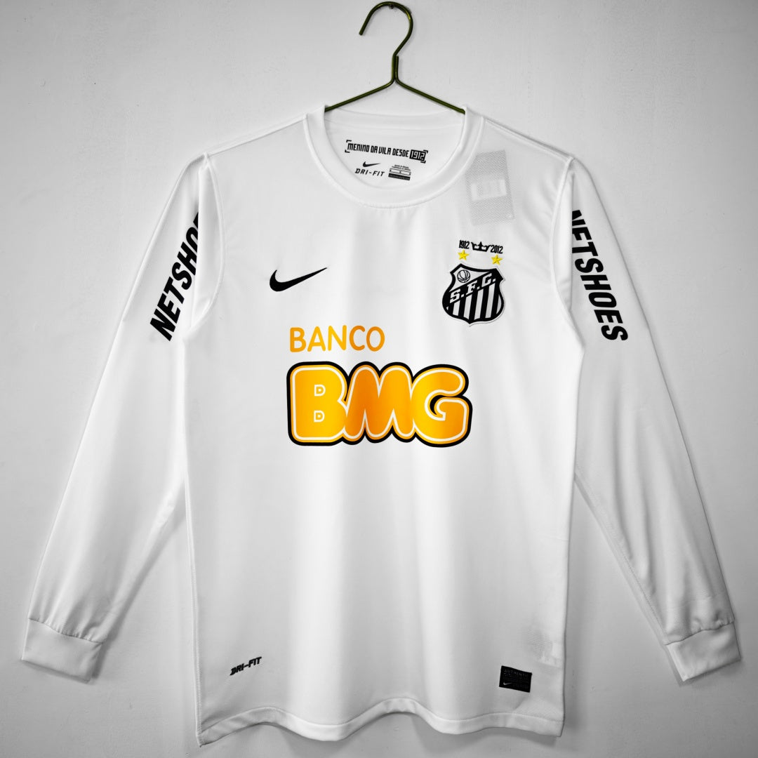 Maillot 2011/2012 Santos Retro  Manches Longues